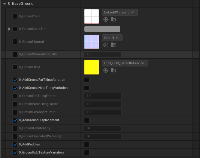 BaseGroundBaseSetting