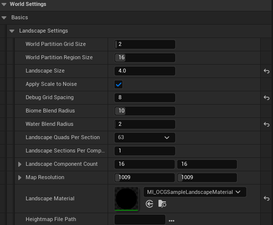 landscapeSettings